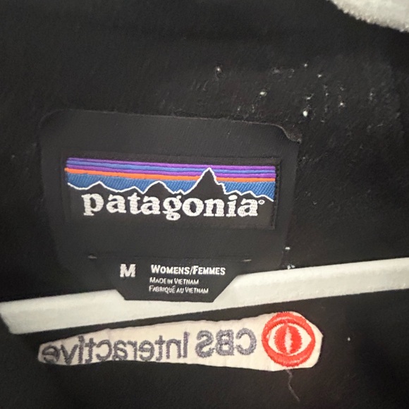 Patagonia Women’s Black Jacket Full Zip, Size Medium - Picture 8 of 8